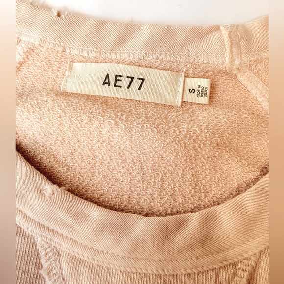 American Eagle, AE77 - Cotton Crewneck Sweatshirt - Picture 2 of 7